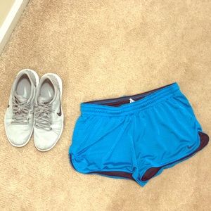 nike mesh running shorts